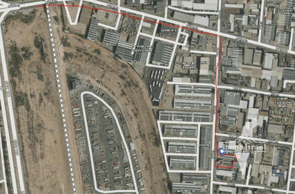Industrial building for rent on Ha-Bdil Street, Be'er Sheva