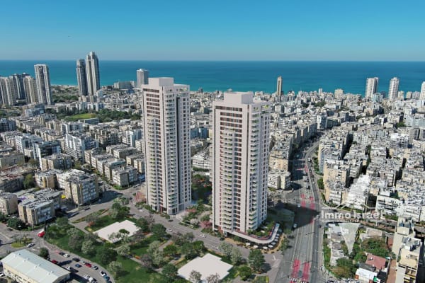 Urban renewal project (Tama 38) on HaHashmonaim Street, Bat Yam