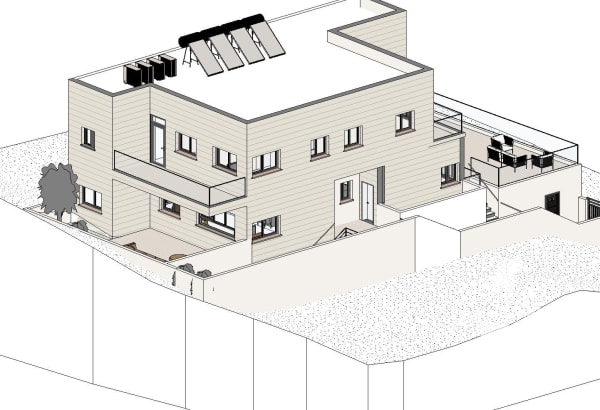 Plot for building 2 houses in Moshav Lapid near Modi'in