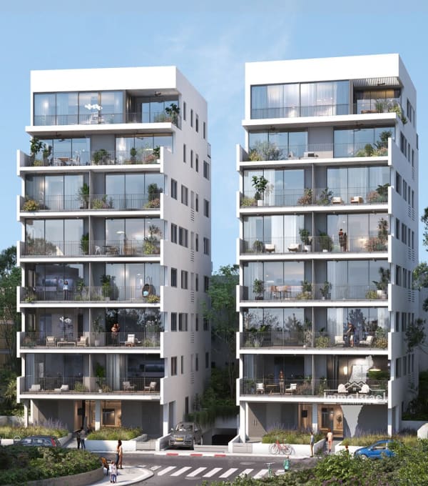 Project of two buildings near Rabin Square, Tel Aviv