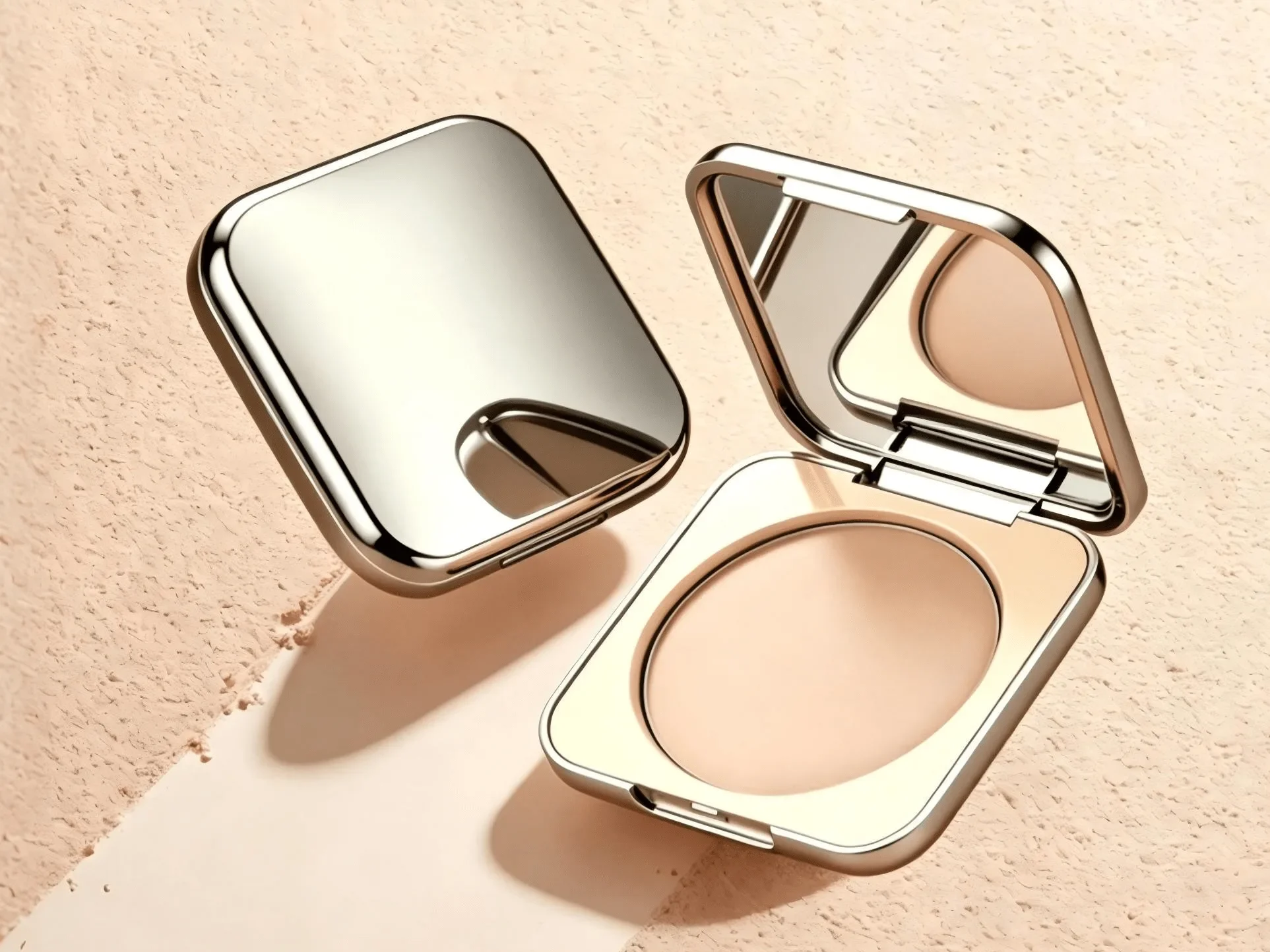Rongyi compact packaging - single-pan and four-pan compacts with automated decoration lines