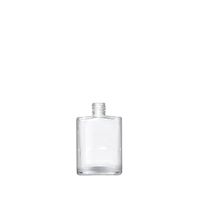 1.7oz /50ml Glass Square Bottle