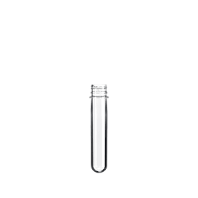 The image shows a Resilux PET Bottle Preform, weighing 54 grams, with a 38mm 3-start Bericap 38/33 neck finish. The preform is transparent and cylindrical in shape with a blue tint, and it appears to be a solid piece of plastic designed to be blow-molded into a bottle. The top of the preform features threading for a screw-on cap. The background of the image is plain white, which highlights the details of the preform. 