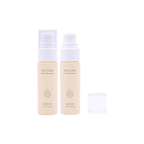 0.5oz /15ml Glass Cylinder Bottle with Pump