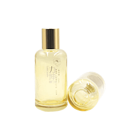 4.1oz /121ml Glass Round Bottle with Screw Cap