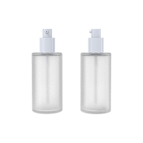 4.5oz /133ml Glass Cylinder Bottle with Pump