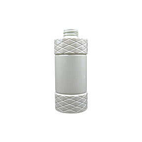 16.9oz /500ml 32-400 PET Cylinder Bottle with Quilted Diamond Pattern