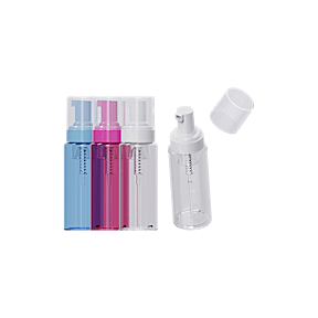 2.7oz/80ml 30-400 PET Cylinder Bottle with Foamer Pump