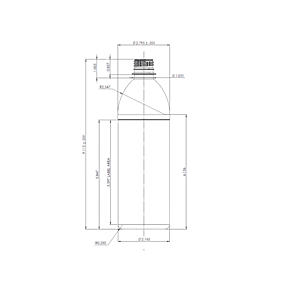 23.7oz /701ml 28-PCO PET Bevel Bottle