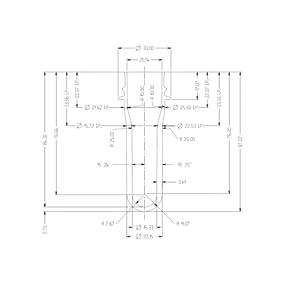 21g 38-PCO-1881 PET Preform