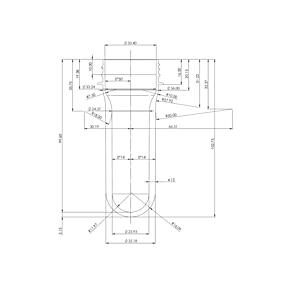 42g 38-33 Bericap 3 Lead PET Preform