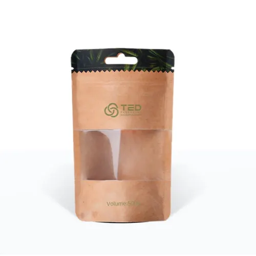 17.6oz /520ml Kraft Paper Pouch