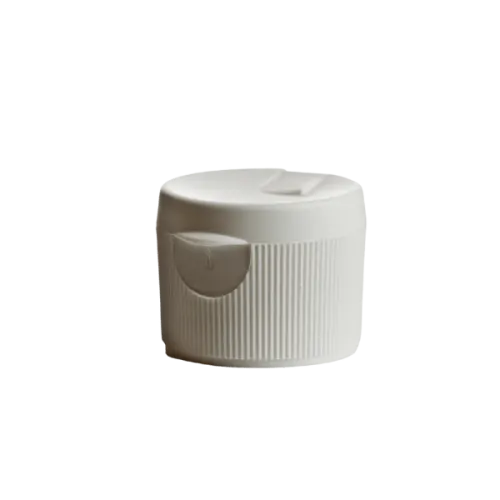 Ribbed 24-410 PP Flip Top Cap