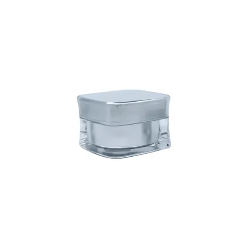 1.7oz /50ml Acrylic Square Jar