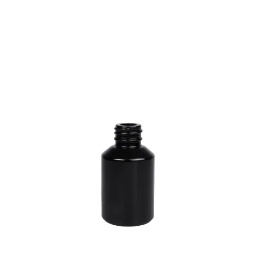 1oz/30ml 20-410 Opaque Glass Bevel Cosmetic Bottle, Custom Spray Color