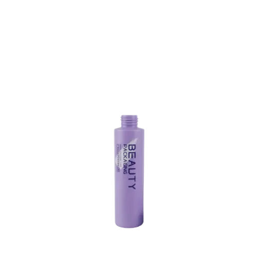 5oz/150ml 24-410 HDPE Cylinder Cosmetic Bottle with Soft Touch Finish