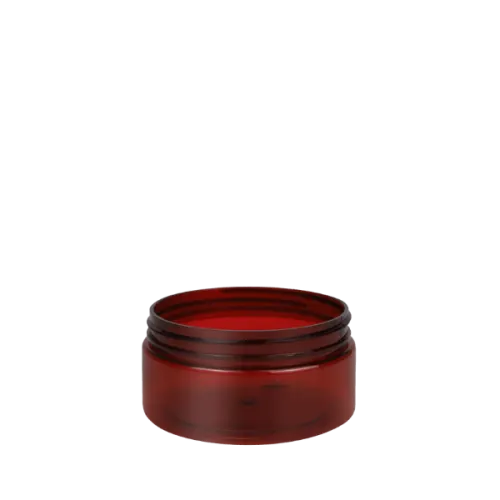 6.8oz /200ml 89-400 Low-Profile PET Wide-Mouth Straight Sided Jar