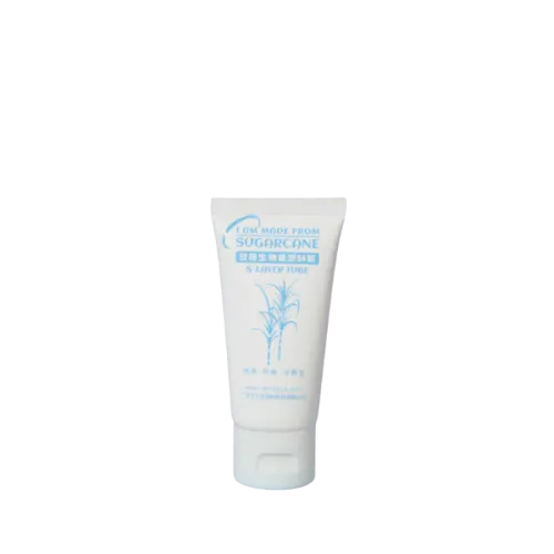 1.7oz/50ml Sugarcane-Based PE Coex Squeeze Tube with Flip Top Cap