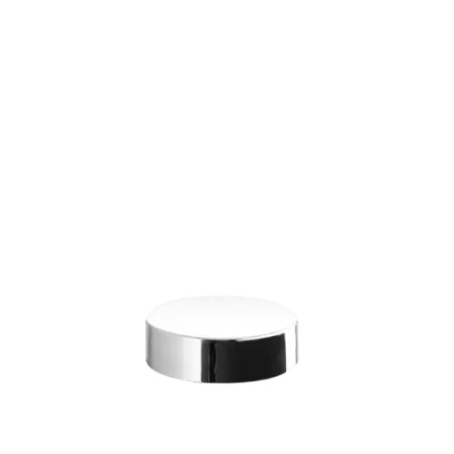 The image shows a black threaded plastic cap with a smooth, glossy finish. The cap, named "Calaso PP Threaded Closure 58/400," has a standard ridged design around its circumference for easy grip and twisting. The top surface of the cap is flat and unadorned. This product is designed to fit securely onto compatible containers.