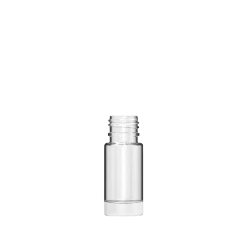 0.2oz /5ml 17-Tread Glass Cylinder Bottle