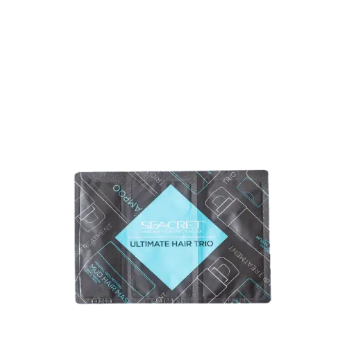 The image depicts the Expack 1.4oz PE Standup Pouch PCR UniFlat_Tandem_40ml. The pouch is shown standing upright and is made from a semi-transparent material, allowing visibility of its contents. The top of the pouch features a resealable zip closure, and the overall shape is designed to allow it to stand on its own. The surface is smooth, with no visible branding or text. 