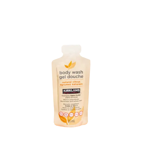 The image shows the Expack 1.7oz PE Pouch PCR UniStand 50ml. It is a small, transparent, and flexible plastic pouch with a flat bottom, allowing it to stand upright. The pouch has a resealable zip-lock closure at the top, which ensures the contents can be securely sealed after opening. The front of the pouch is plain without any visible labels or markings. The material appears smooth and slightly glossy, indicating the use of polyethylene.