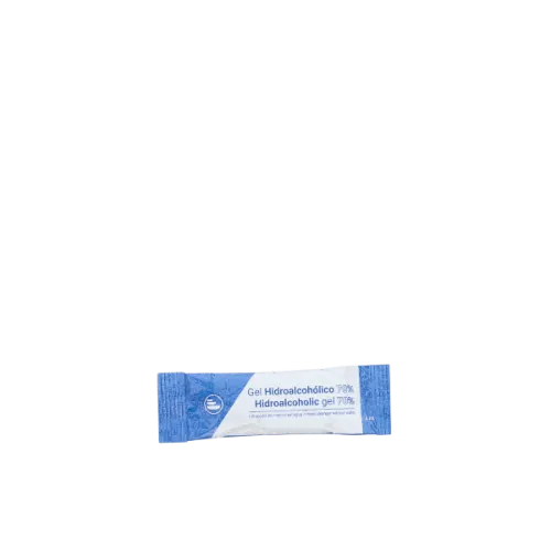 Image of a transparent stand-up pouch with a resealable zipper closure. The pouch, identified as the "Expack 0.6oz PE Standup Pouch," is shown empty and standing upright, displaying its flexible, clear polyethylene material. The clean, simple design highlights its functionality for containing and displaying small quantities of products.