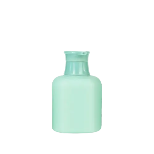 17oz/500ml HDPE Rounded Square Bottle with Treatment Pump