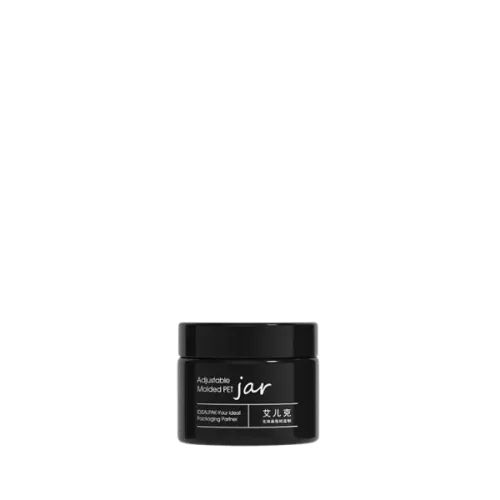 1.7oz/50ml 47-400 PET Single Wall Straight Sided Cosmetic Jar with Cap