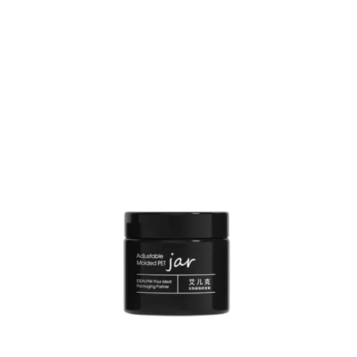2oz/60ml 47-400 PET Single-Wall Straight-Sided Cosmetic Jar with Cap