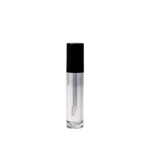 0.2oz /6ml Camille PET Cylinder Lip Gloss Tube with Alluring Applicator