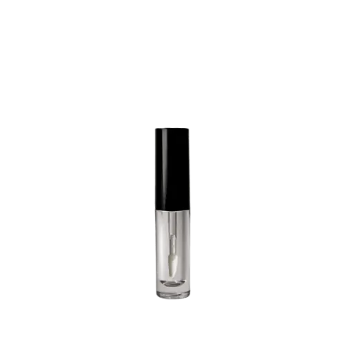 0.1oz /3ml Gala Petite PET Cylinder Lip Gloss Tube with Irresistible Applicator