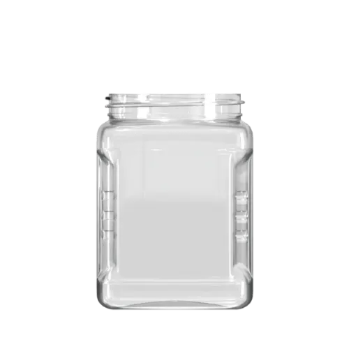 64.0oz /1.9L 110-OI-02 PET Square Jar