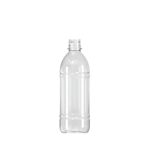 16.9 oz / 500 ml Beverage Bottle, 28 mm PCO-1810, PET, Round