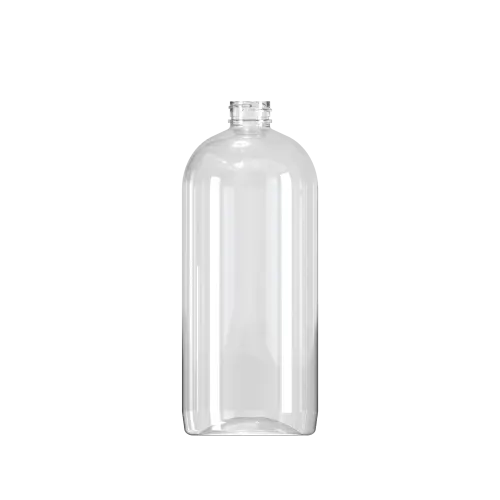 32oz / 946ml 28-400 PET Plastic Boston Round Bottle