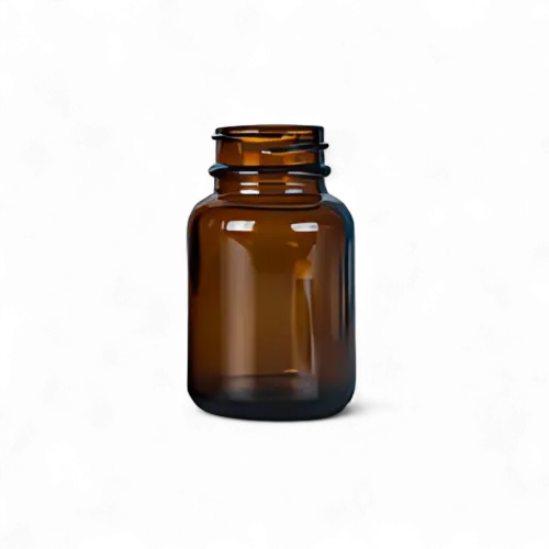 2.0oz /59ml 32 Glass Round Bottle