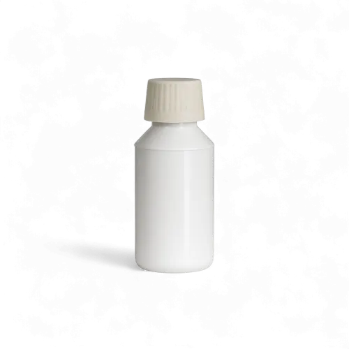 3.4oz /101ml HDPE Bevel Bottle