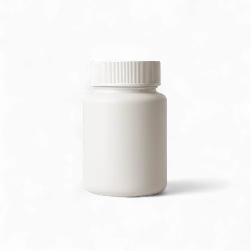 1.7oz /50ml HDPE Round Bottle