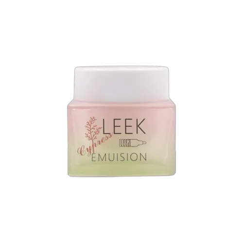 Refillable 1.7oz /50ml Glass Square Jar with Straight Sided Closure