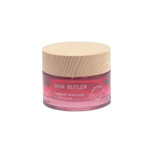 1.0oz /30ml Glass Straight Sided Jar with Flush Straight Sided Bamboo Closure