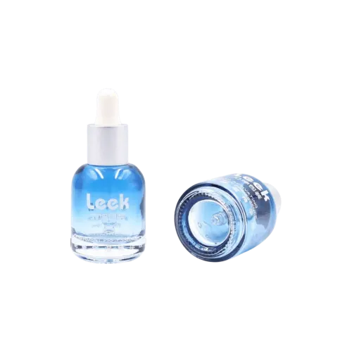 0.3oz /9ml Glass Round Dropper Bottle with Bulb Dropper