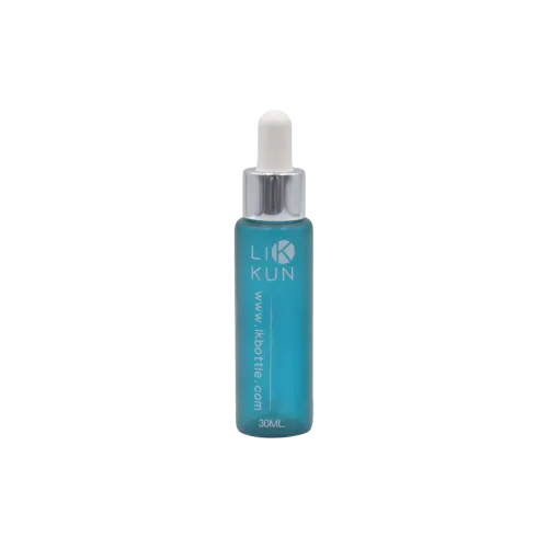 1.0oz /30ml Glass Cylinder Dropper Bottle with Bulb Dropper