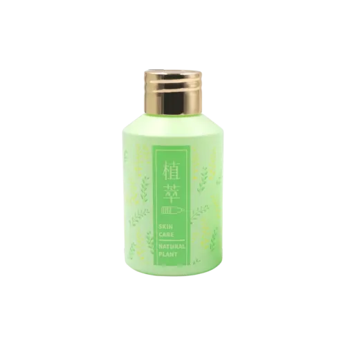 4.2oz /124ml Glass Bevel Bottle with Screw Cap