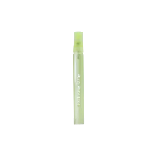 0.3oz/9ml Slim Cylinder Glass Perfume Vial with PP Fine-Mist Sprayer & Semi-Transparent Overcap