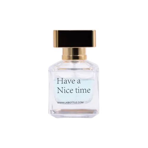 1.7oz /50ml Glass Square Bottle with Sprayer