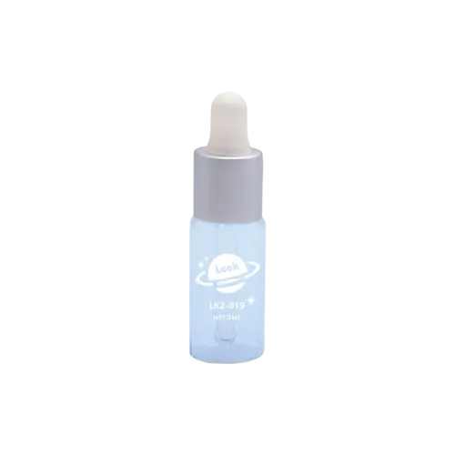 0.2oz /6ml Glass Cylinder Dropper Bottle with Bulb Dropper