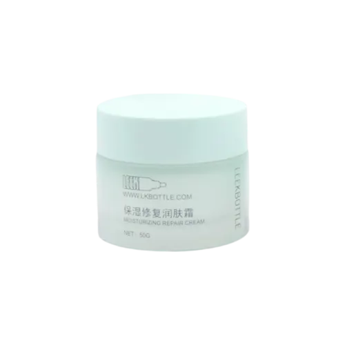1.7oz /50ml Glass Straight Sided Jar with Flush Straight Sided Closure