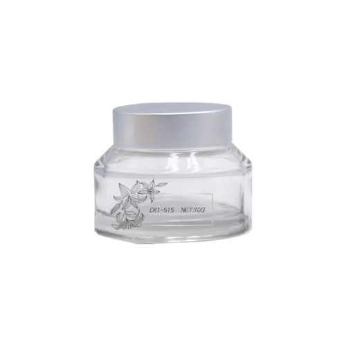 2.4oz /71ml Glass Specialty Jar with Straight Sided Closure