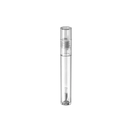 0.2oz /6ml PETG Cylinder Tube with Wand Applicator for Lip Gloss, Lip Oils, Eyebrow Gel, Lip Tint, Concealer or Mascara