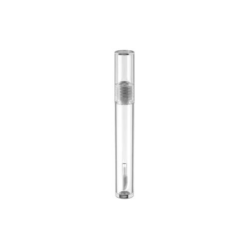 0.1oz /3ml PETG Narrow Cylinder Tube with Wand Applicator for Lip Gloss, Lip Oils, Eyebrow Gel, Lip Tint, Concealer or Mascara